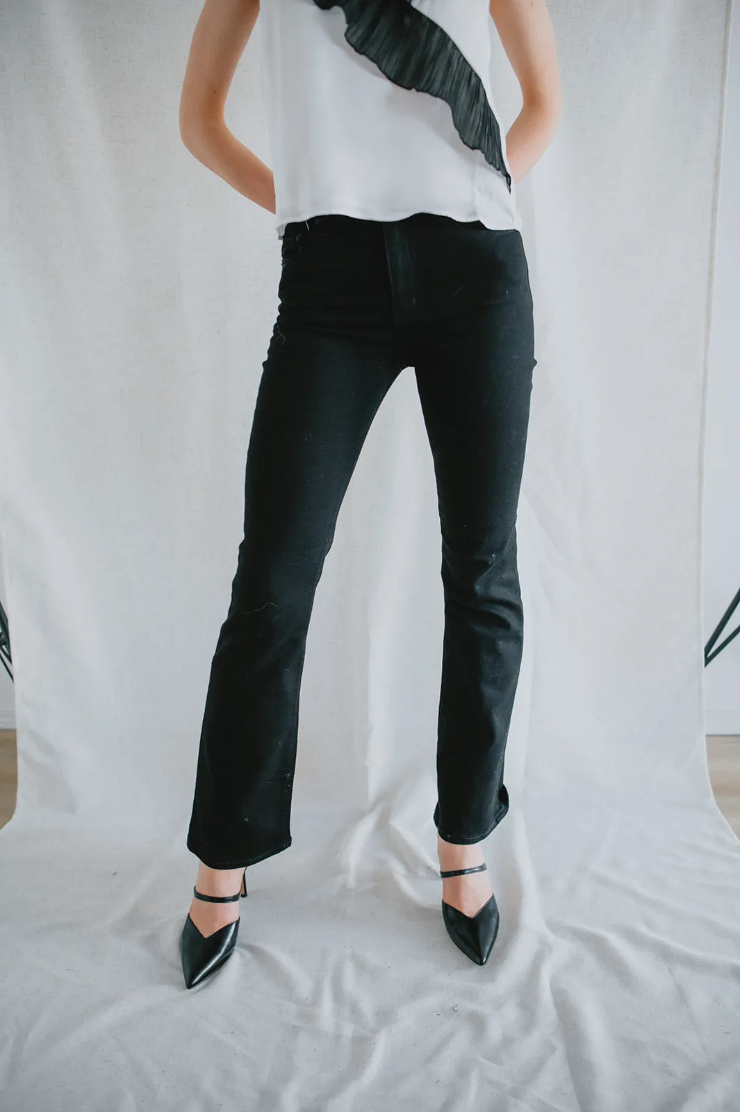 The Cover Girl Mid Rise Bootcut Denim by Daze Denim - After Party