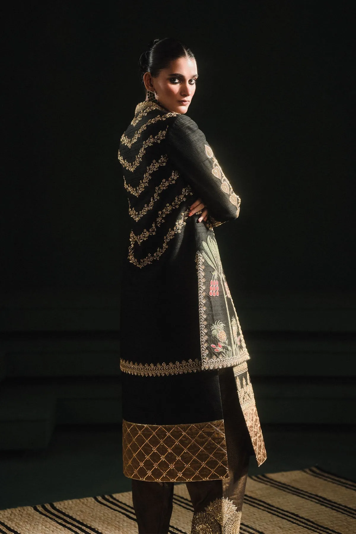 The Kala Khatta Salwar Set[without jacket]