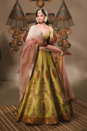 The Pista Kulfi Lehenga