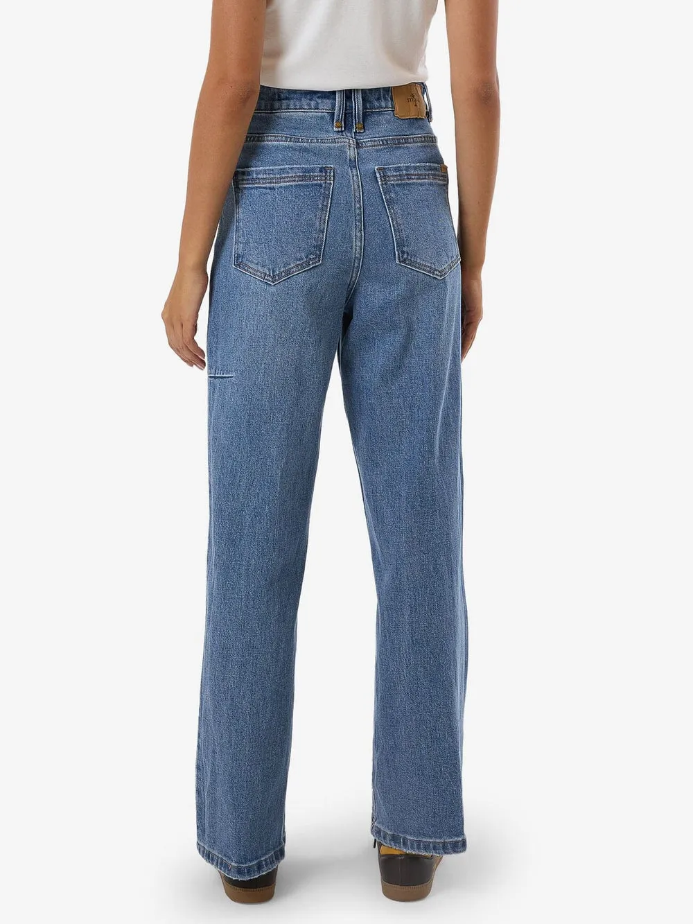 THRILLS HOLLY STRETCH JEAN - DARK DUST BLUE
