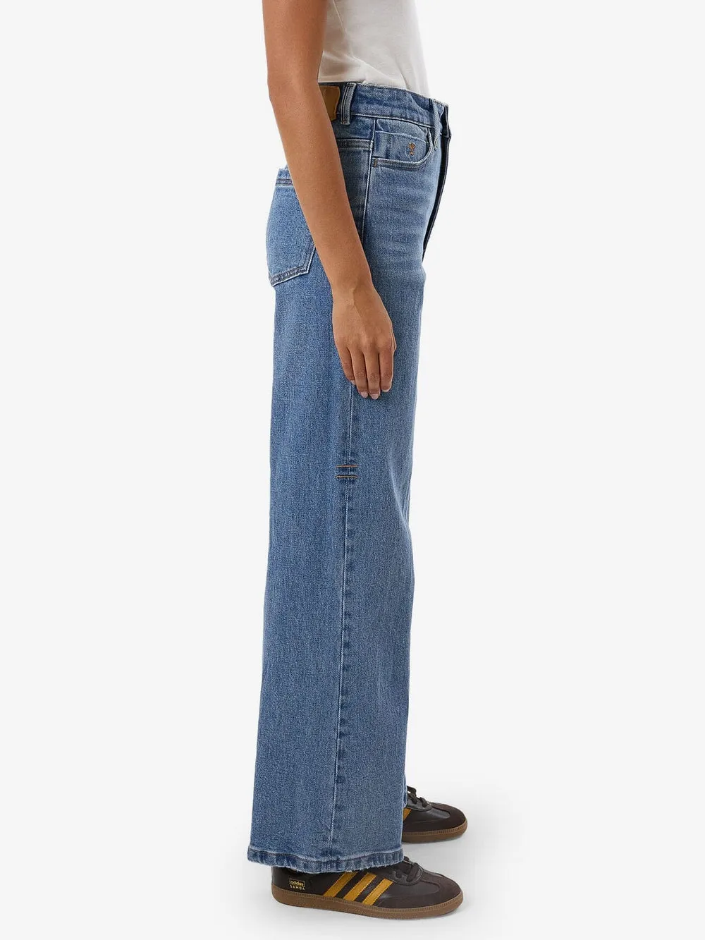 THRILLS HOLLY STRETCH JEAN - DARK DUST BLUE