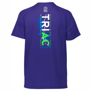 TRI AC Women's SS Tech V-Neck Tee -Purple- 2019 Finisher Course