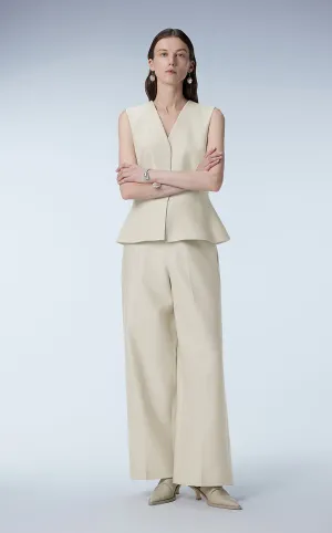 Vest / JNBY Slim-fit Wool-silk Vest