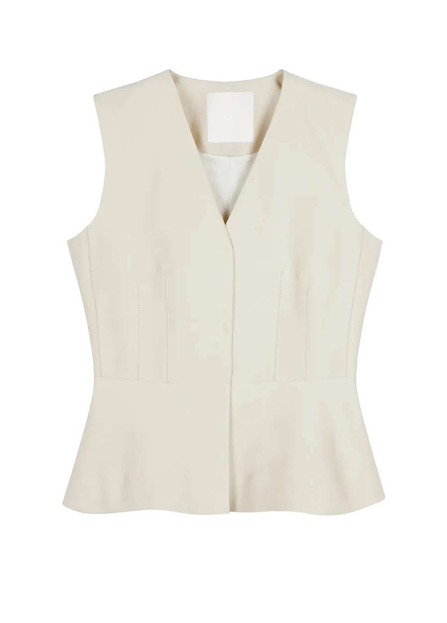 Vest / JNBY Slim-fit Wool-silk Vest