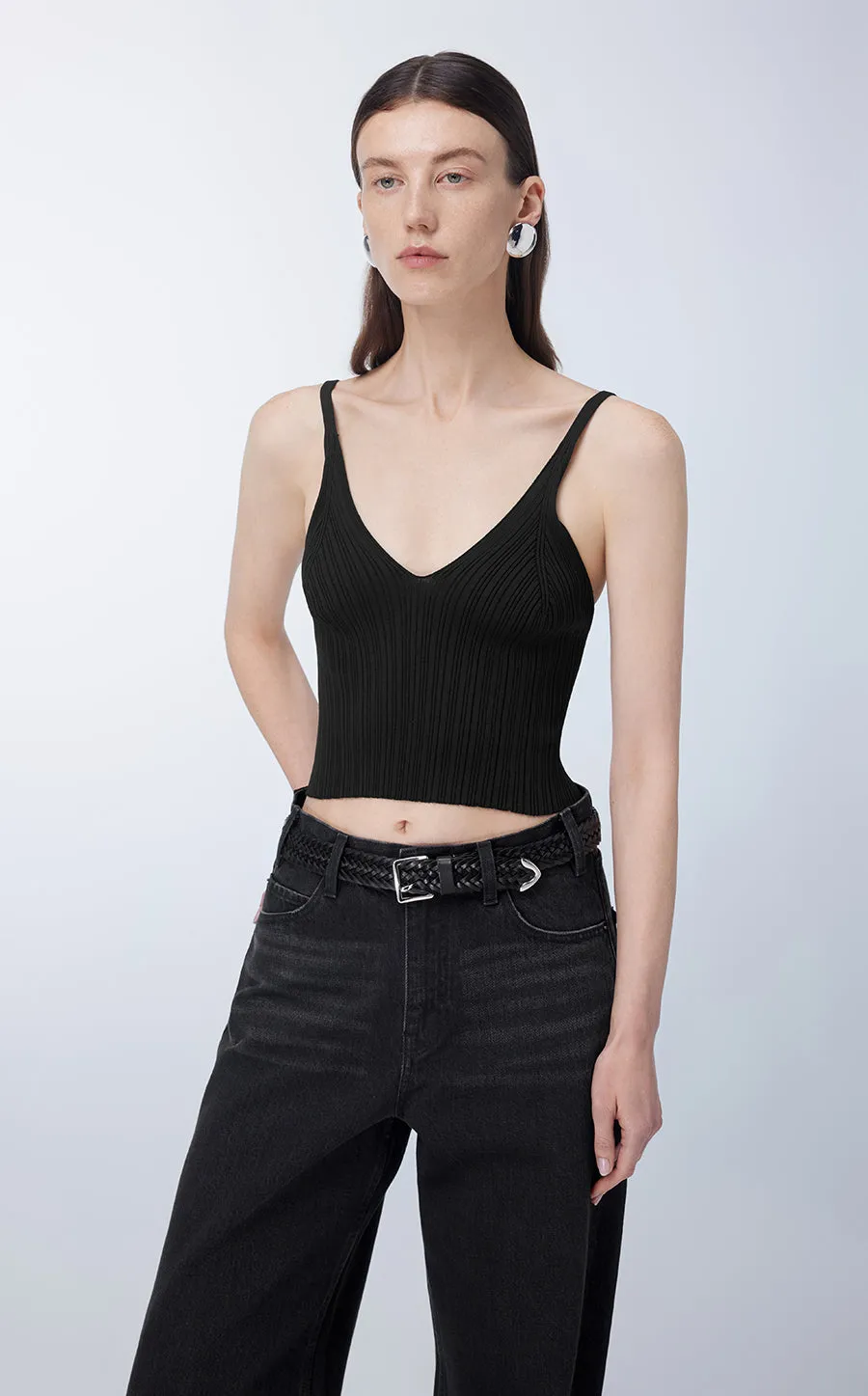 Vest/JNBY V-necked Slim Fit Knit  Vest