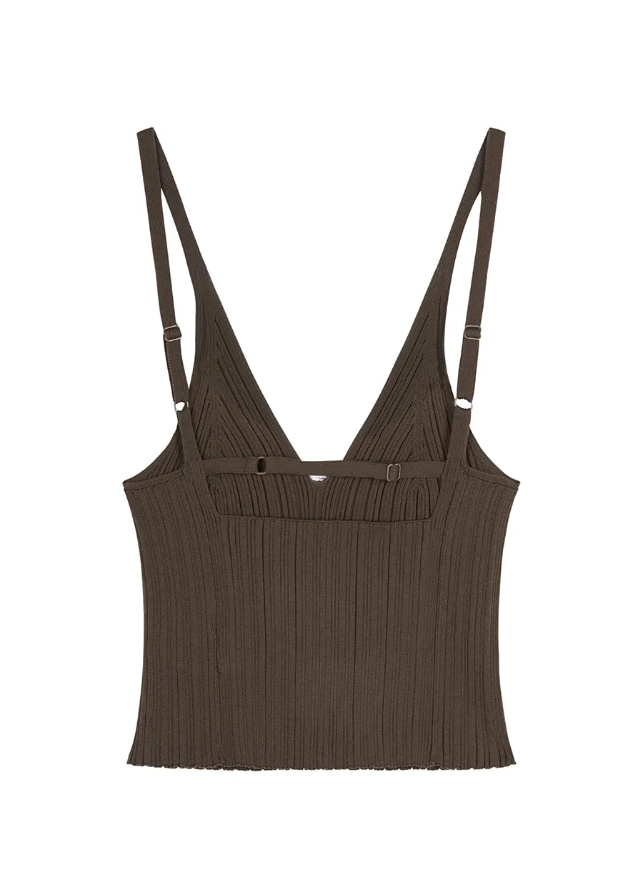 Vest/JNBY V-necked Slim Fit Knit  Vest