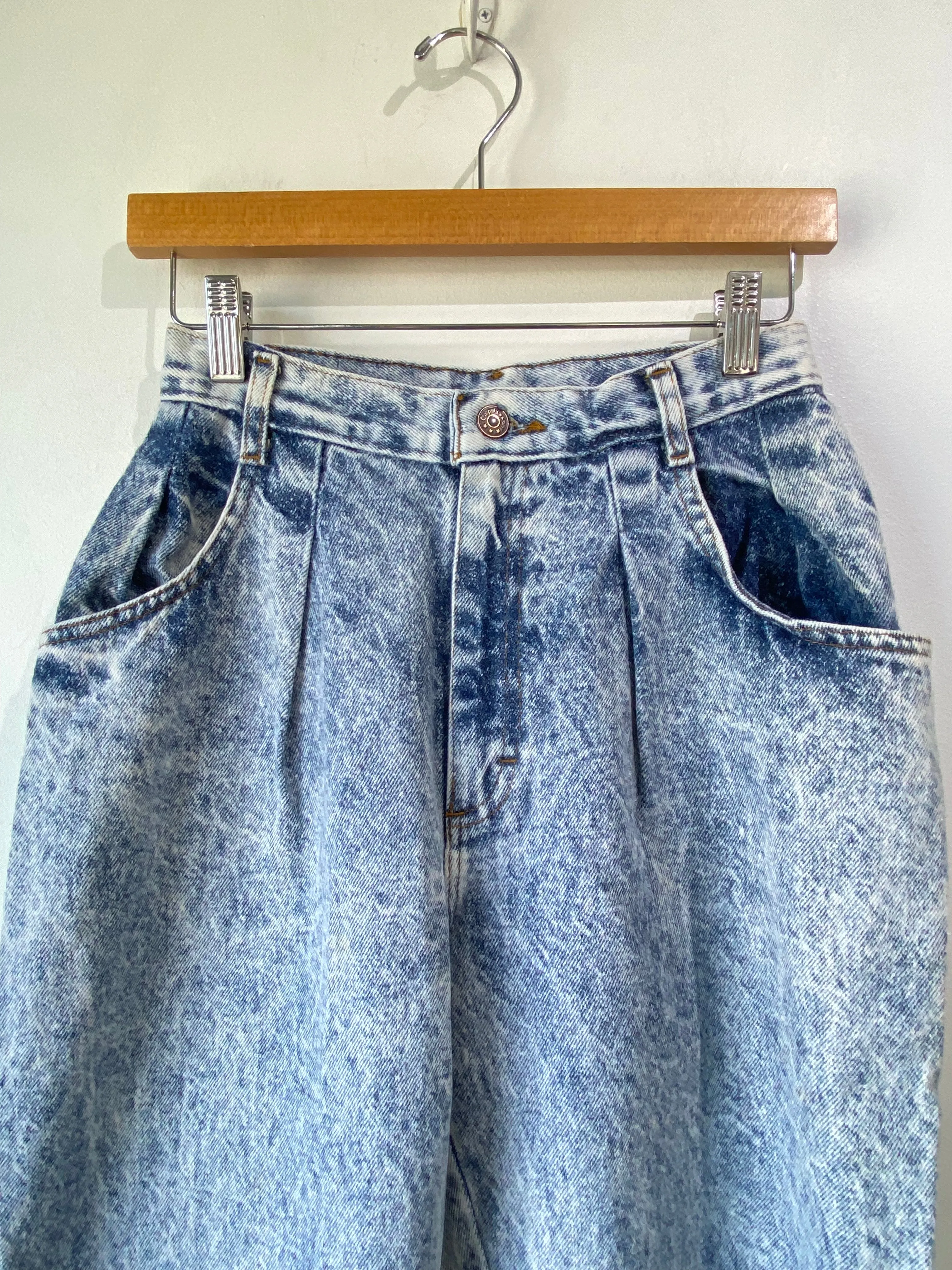 Vintage Cap Ferrat Acid Wash Jeans