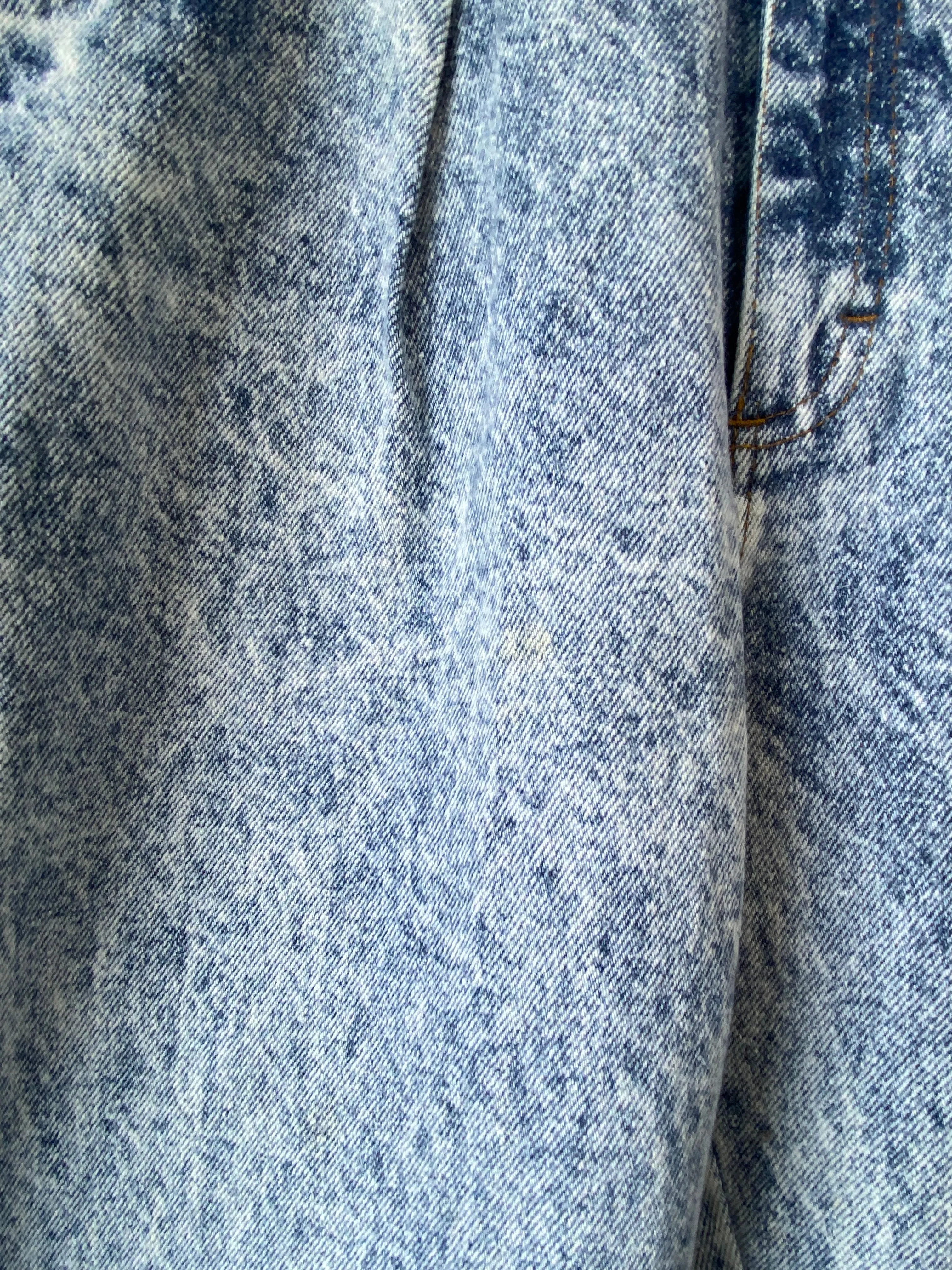 Vintage Cap Ferrat Acid Wash Jeans