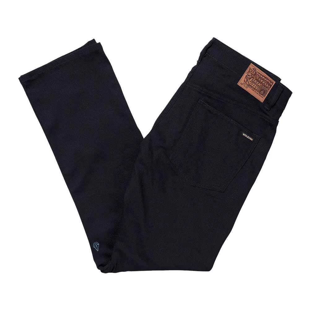 VOLCOM SOLVER DENIM - INDIGO WASH