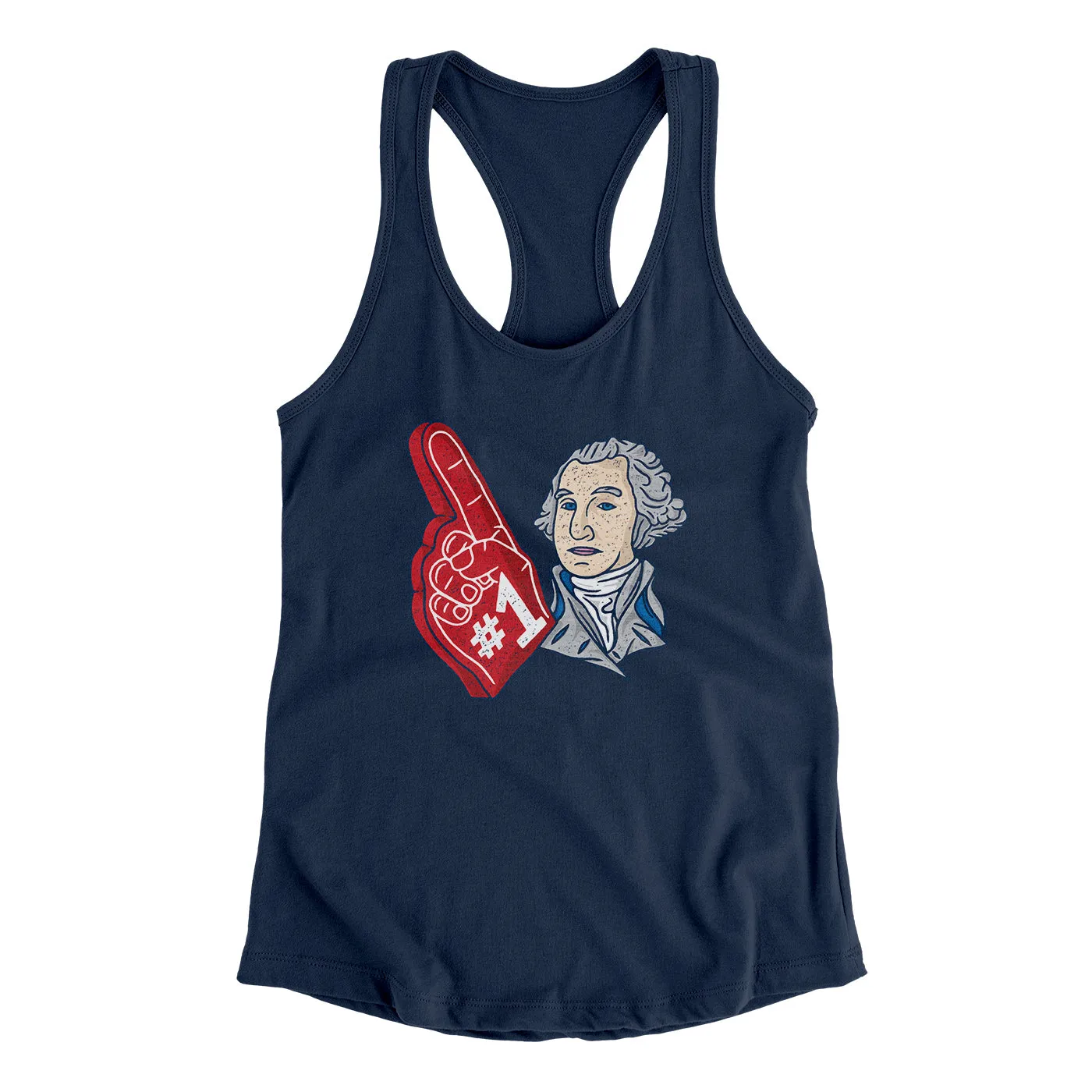 Washington #1 Women's Racerback Tank