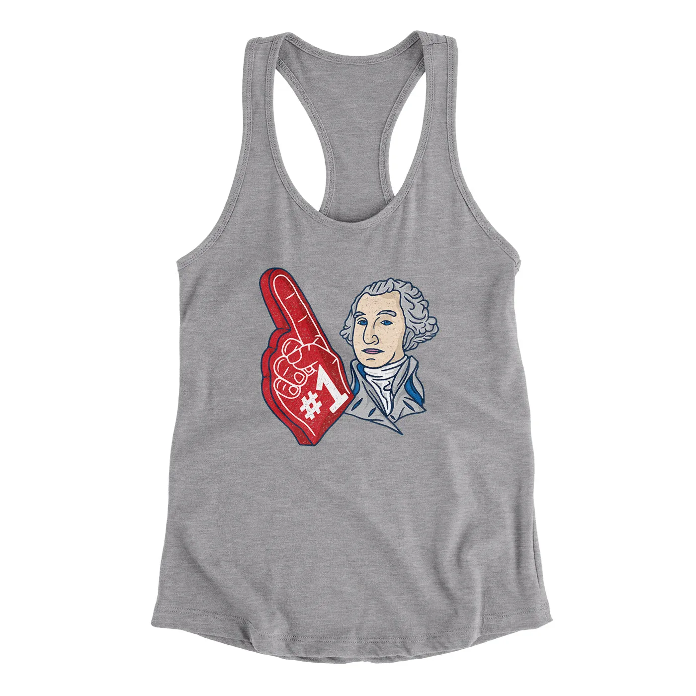 Washington #1 Women's Racerback Tank