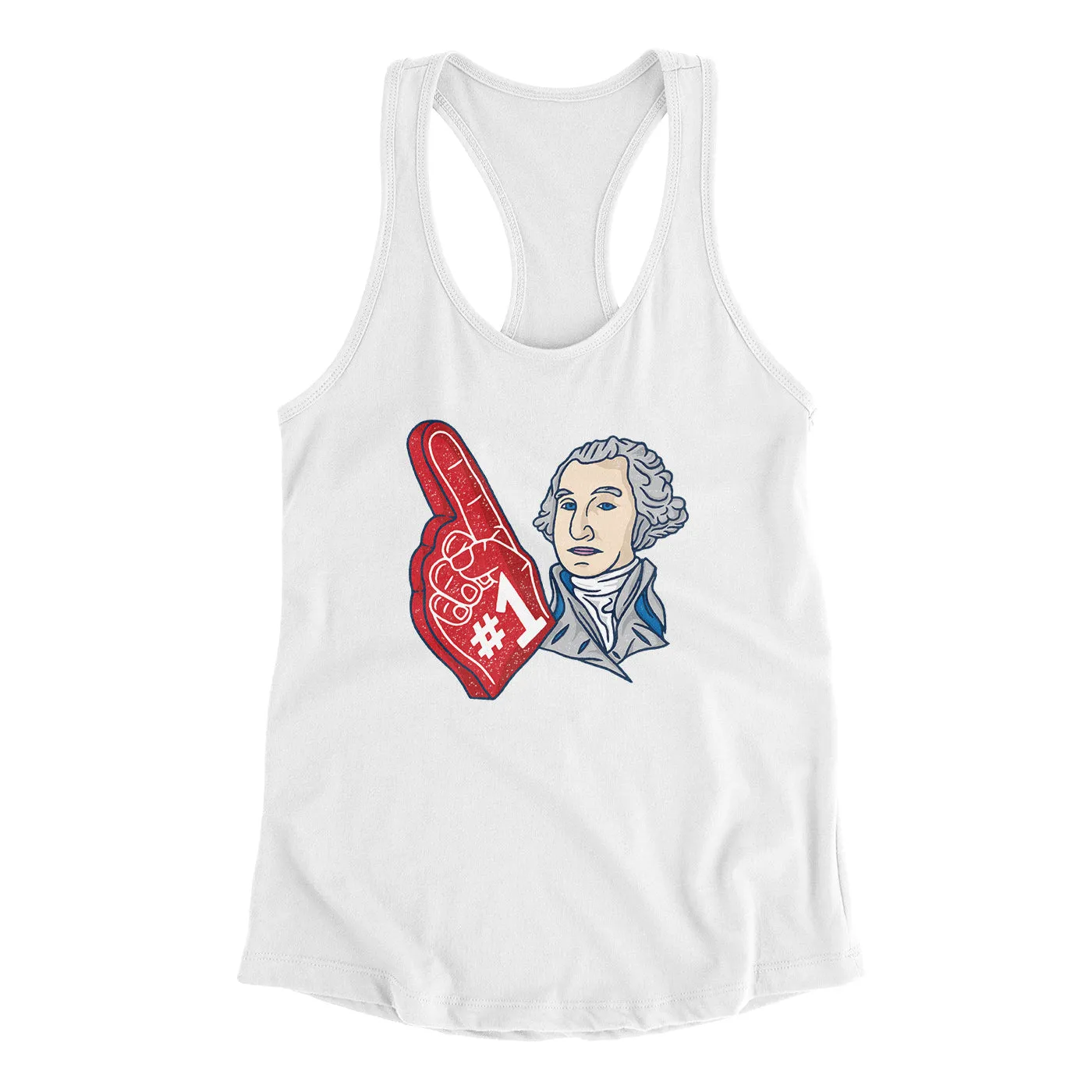 Washington #1 Women's Racerback Tank