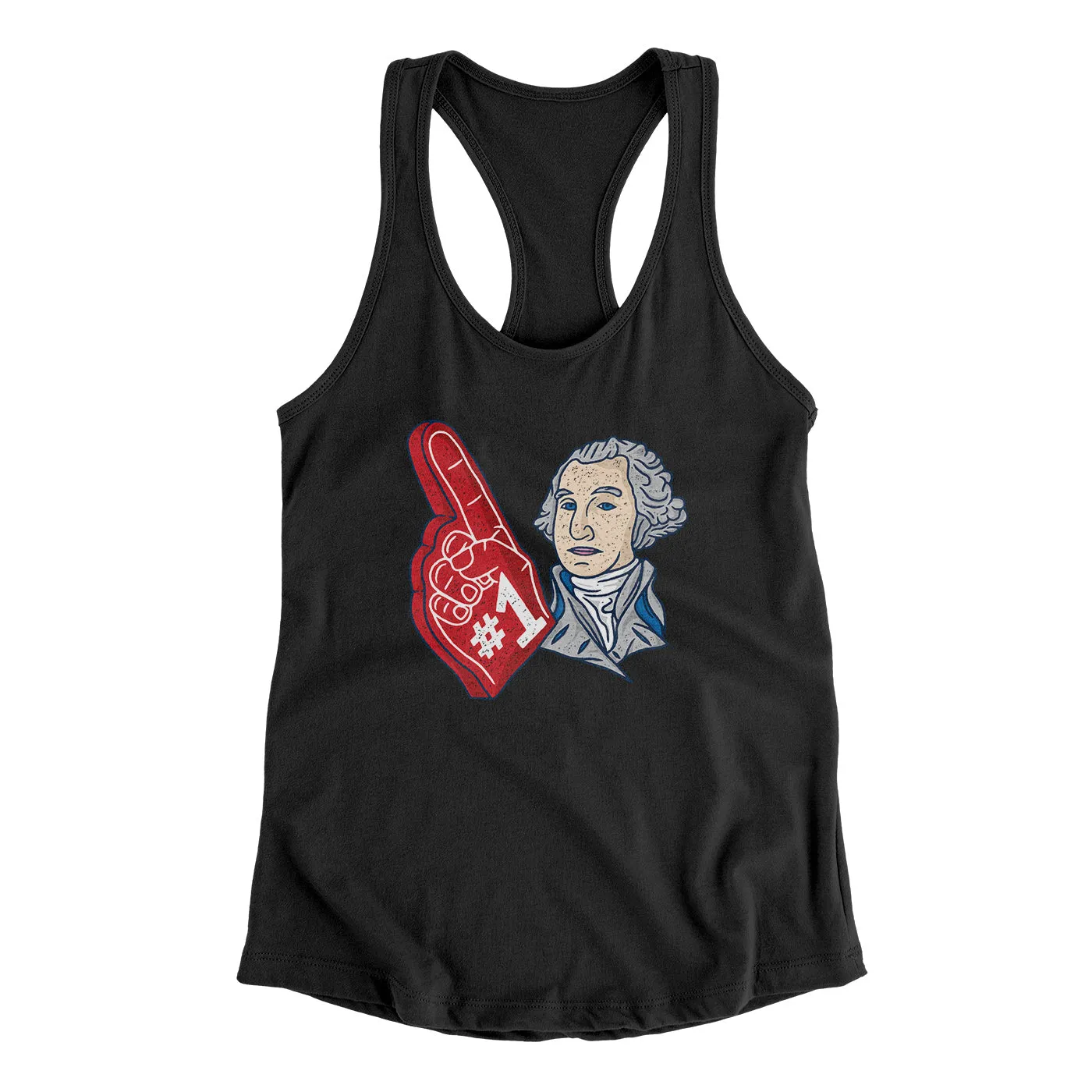 Washington #1 Women's Racerback Tank
