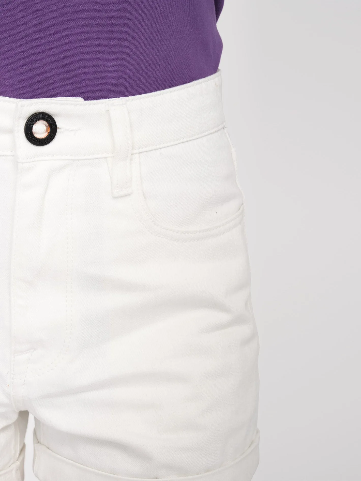 Weellow Denim Short - STAR WHITE