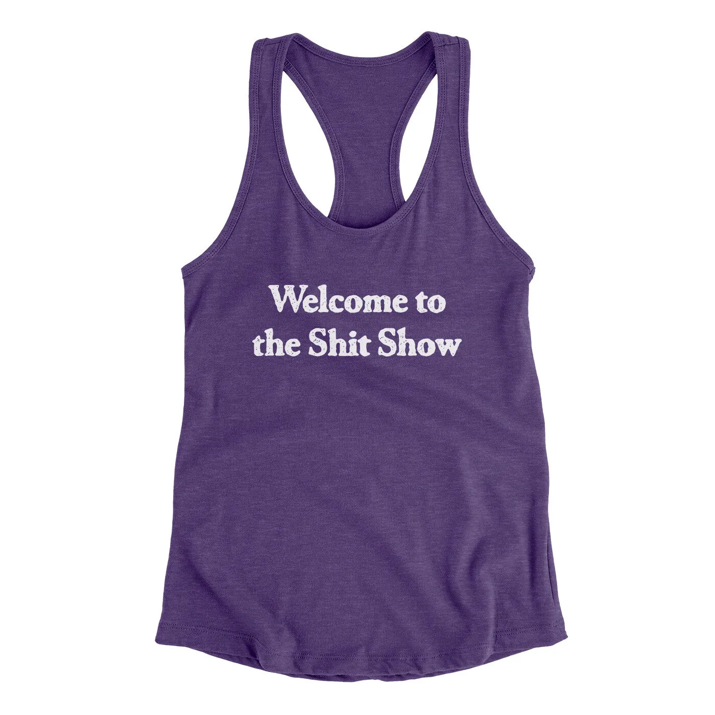 Welcome To The Shit Show Women's Racerback Tank