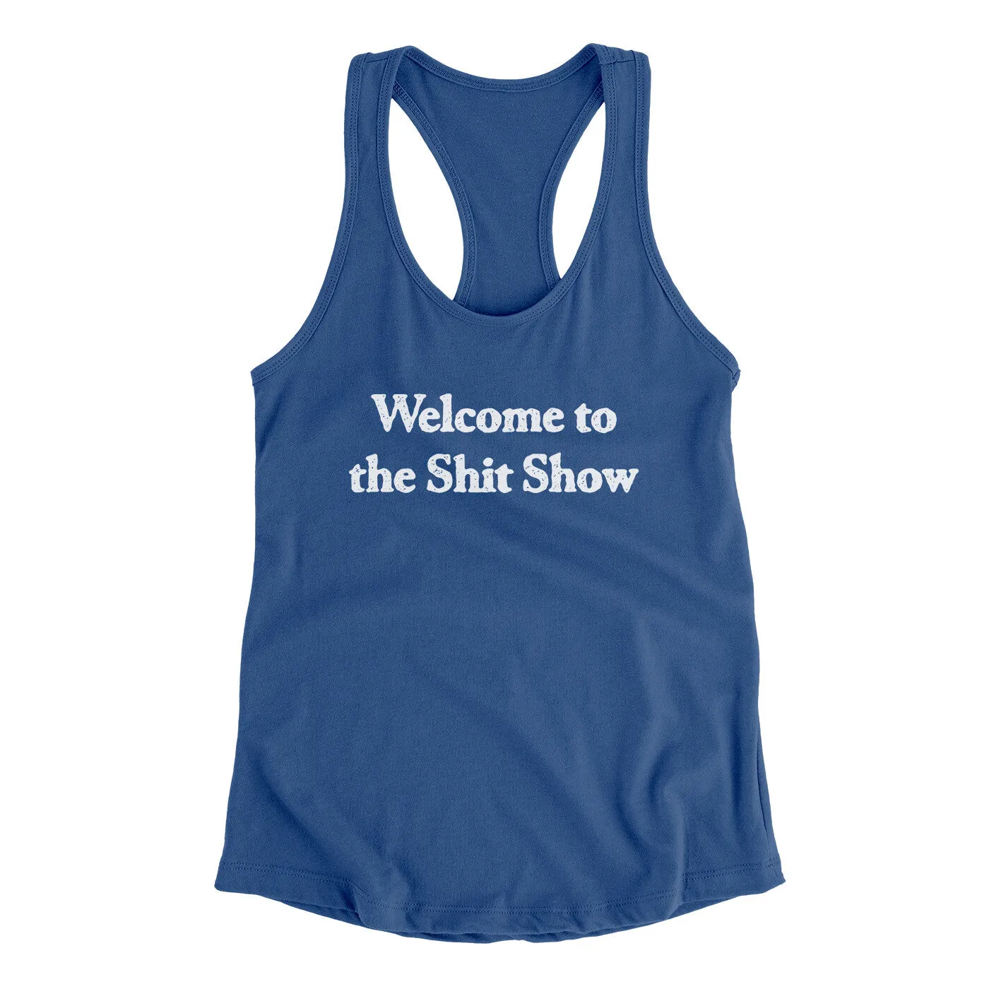Welcome To The Shit Show Women's Racerback Tank