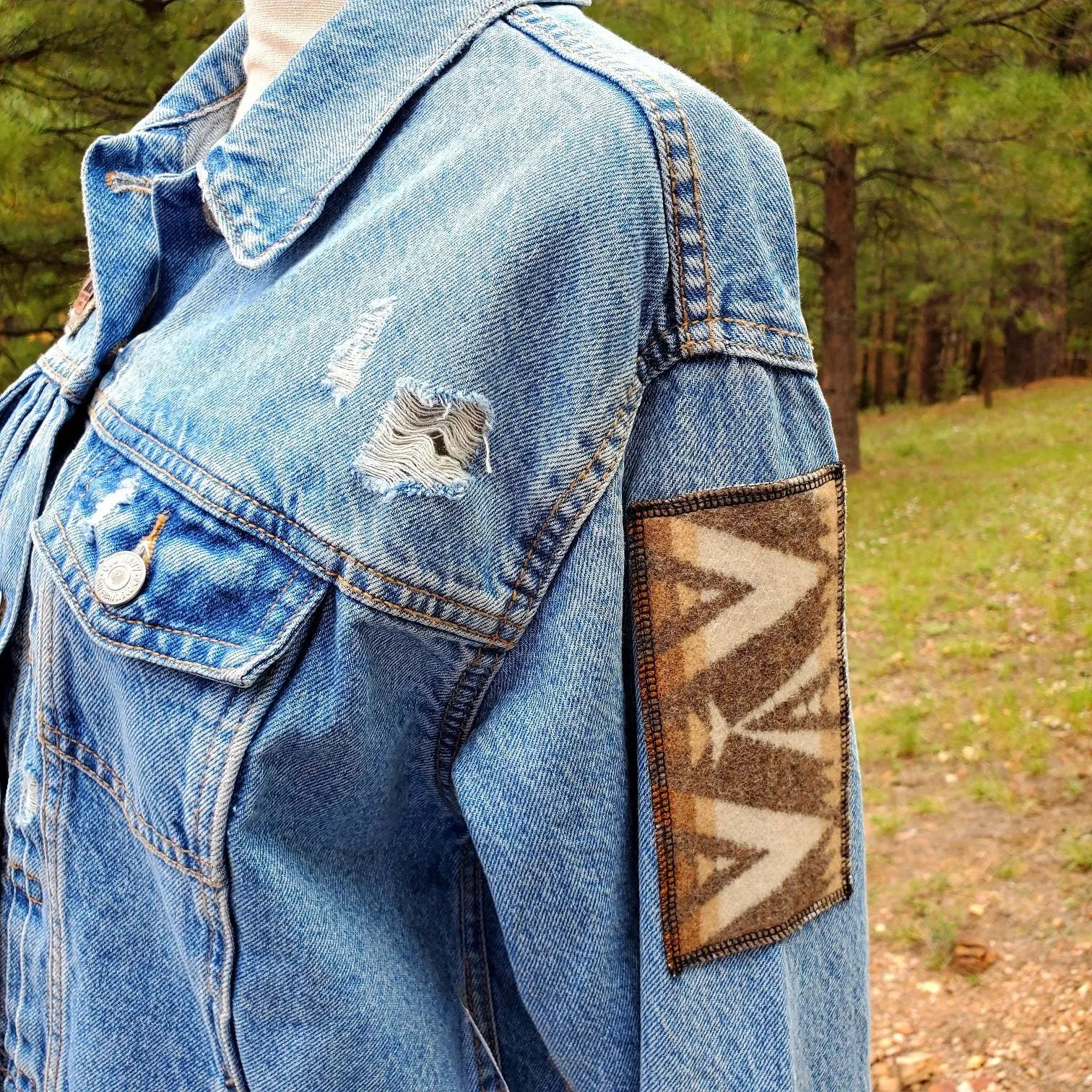 Western Denim Jacket - Pacific Crest