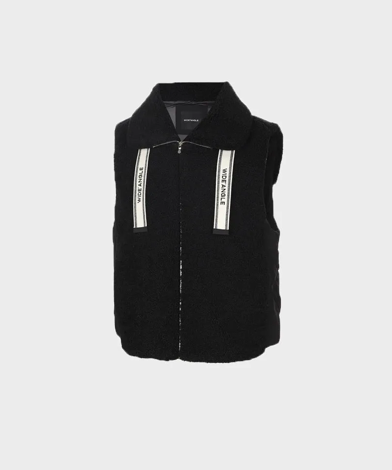 WideAngle: Co Hybrid Fleece Vest L - Black