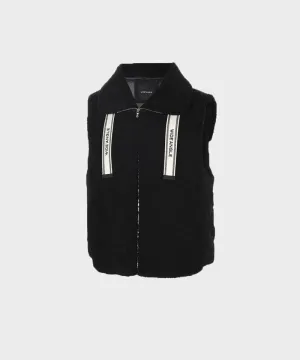 WideAngle: Co Hybrid Fleece Vest L - Black