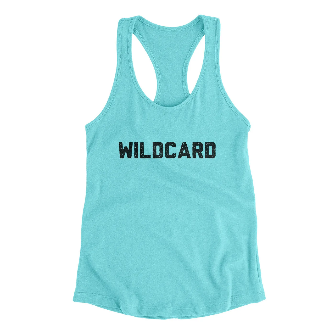 Wildcard Funny Women's Racerback Tank