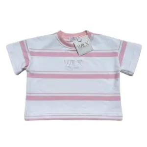 Wilx - Signature Striped Shirt | Strawberries & Cream