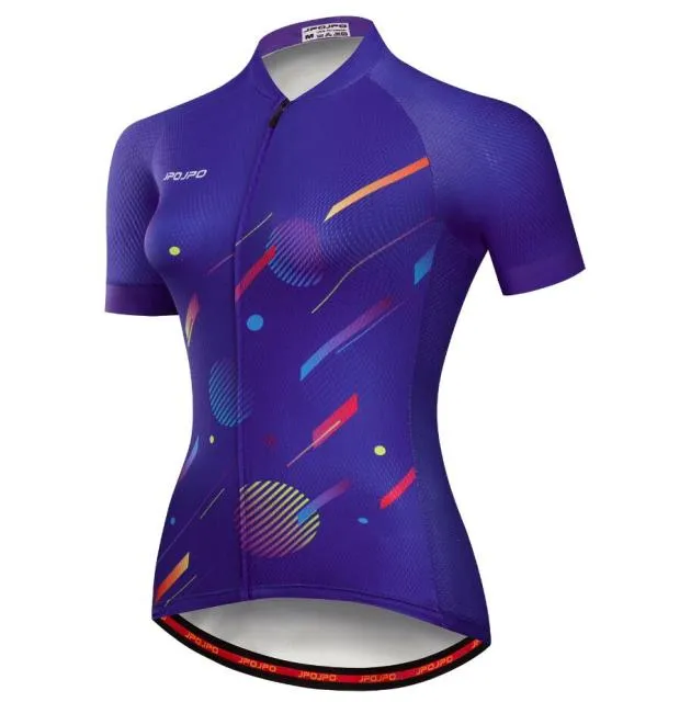 Women Cycling Jersey ProTeam Ciclismo Cycling Clothing Summer Youth Bicycle Shirt Mtb Maillot Bike jersey Top Pink Green Black
