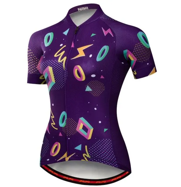 Women Cycling Jersey ProTeam Ciclismo Cycling Clothing Summer Youth Bicycle Shirt Mtb Maillot Bike jersey Top Pink Green Black