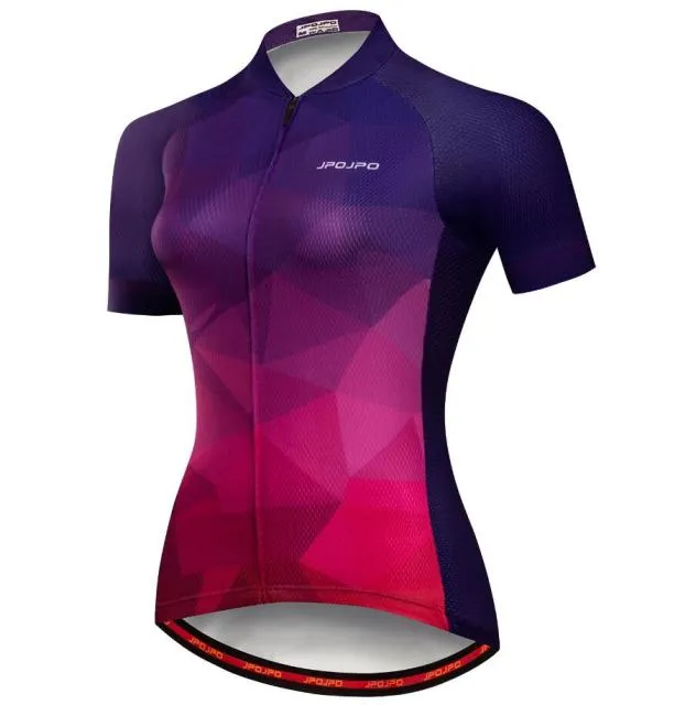 Women Cycling Jersey ProTeam Ciclismo Cycling Clothing Summer Youth Bicycle Shirt Mtb Maillot Bike jersey Top Pink Green Black