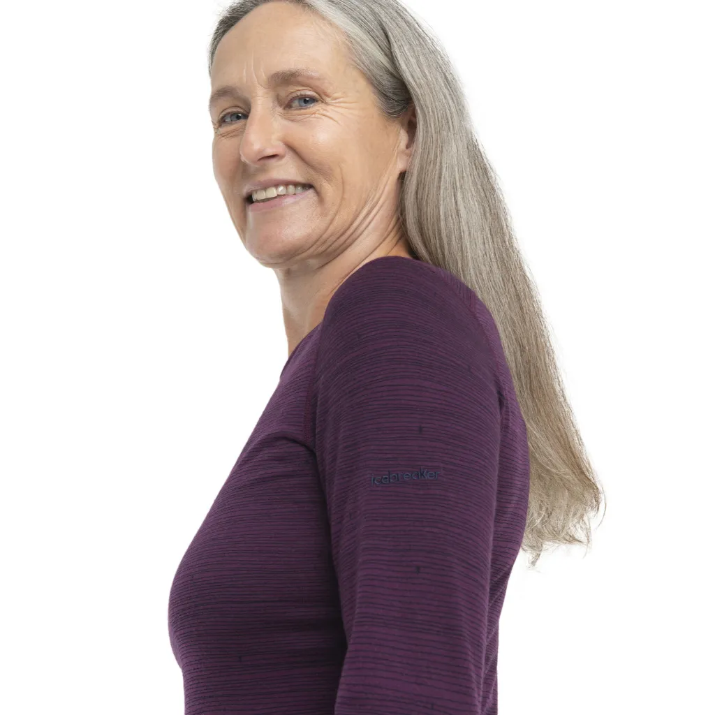 Women's 200 Oasis L/S Crewe Ski Tracks