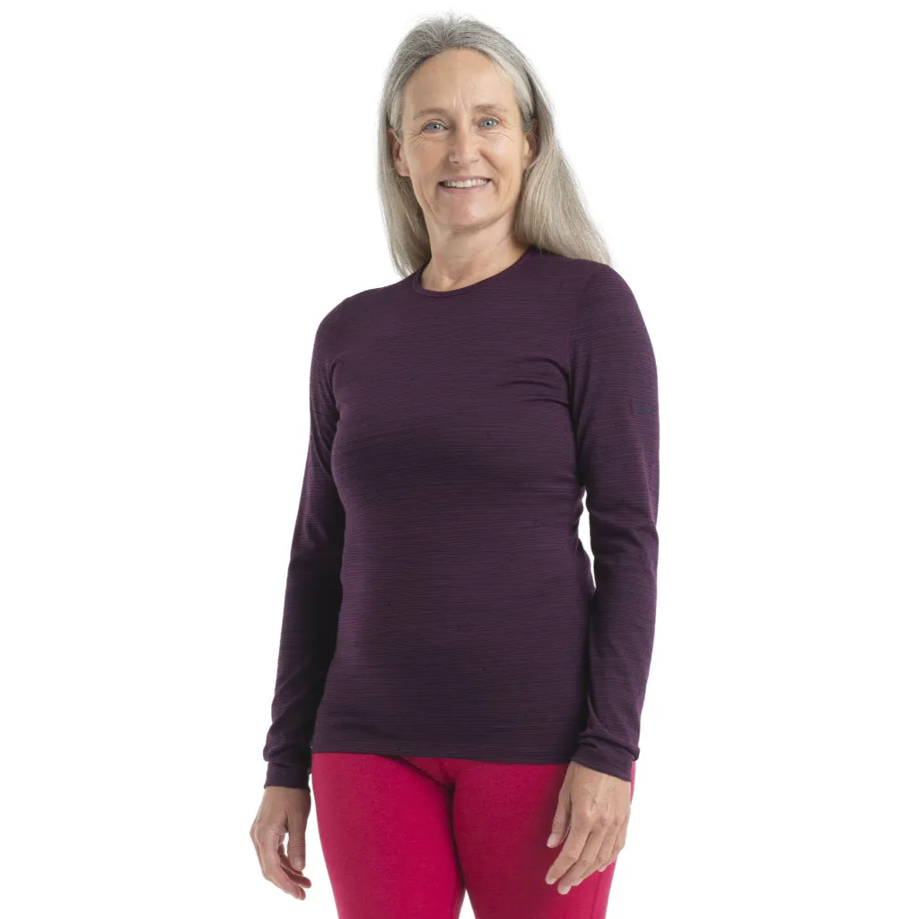Women's 200 Oasis L/S Crewe Ski Tracks