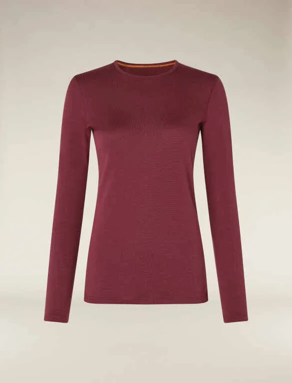 WOMEN'S 260 TECH LONG SLEEVE CREW - PORT