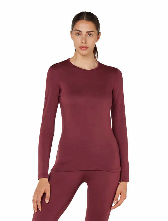 WOMEN'S 260 TECH LONG SLEEVE CREW - PORT