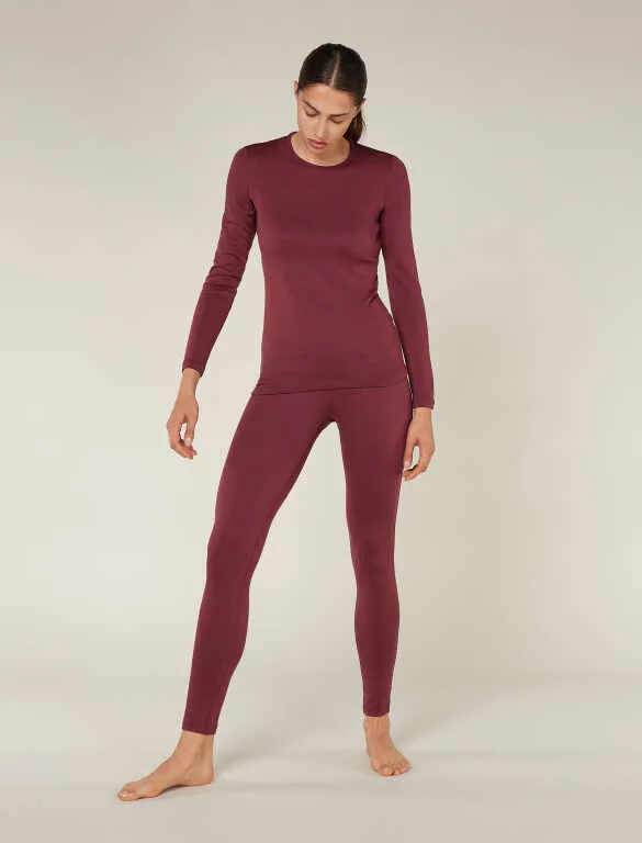 WOMEN'S 260 TECH LONG SLEEVE CREW - PORT