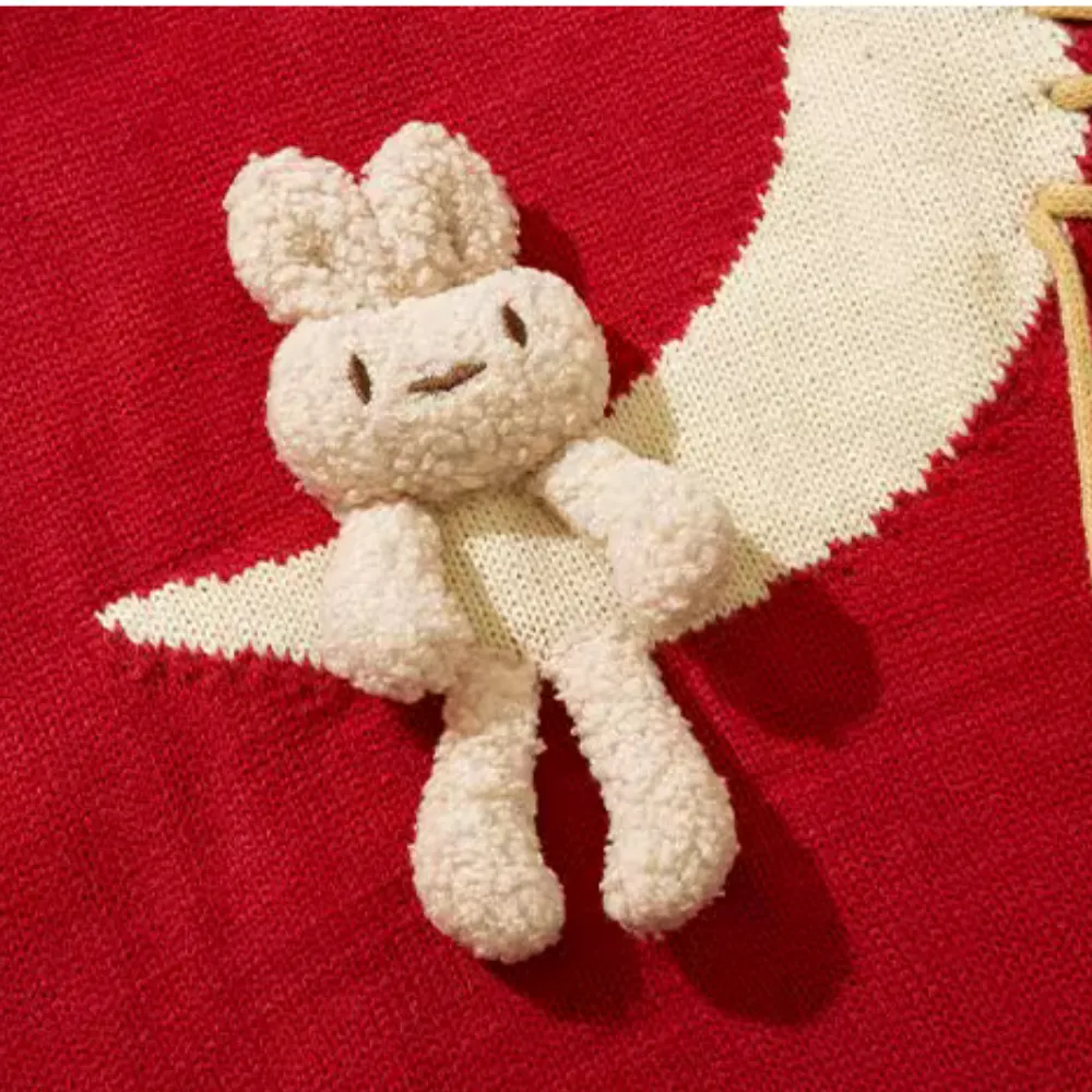 Women's 3D Rabbit Sweater