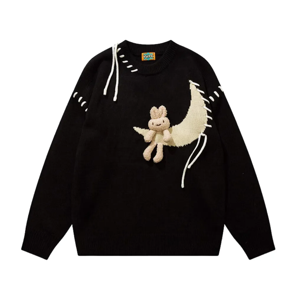 Women's 3D Rabbit Sweater