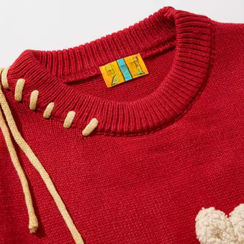 Women's 3D Rabbit Sweater