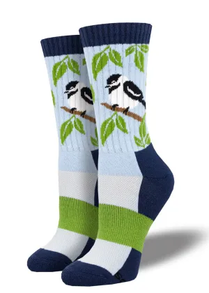 Women's Chickadee Cushioned Wool Hiking Socks