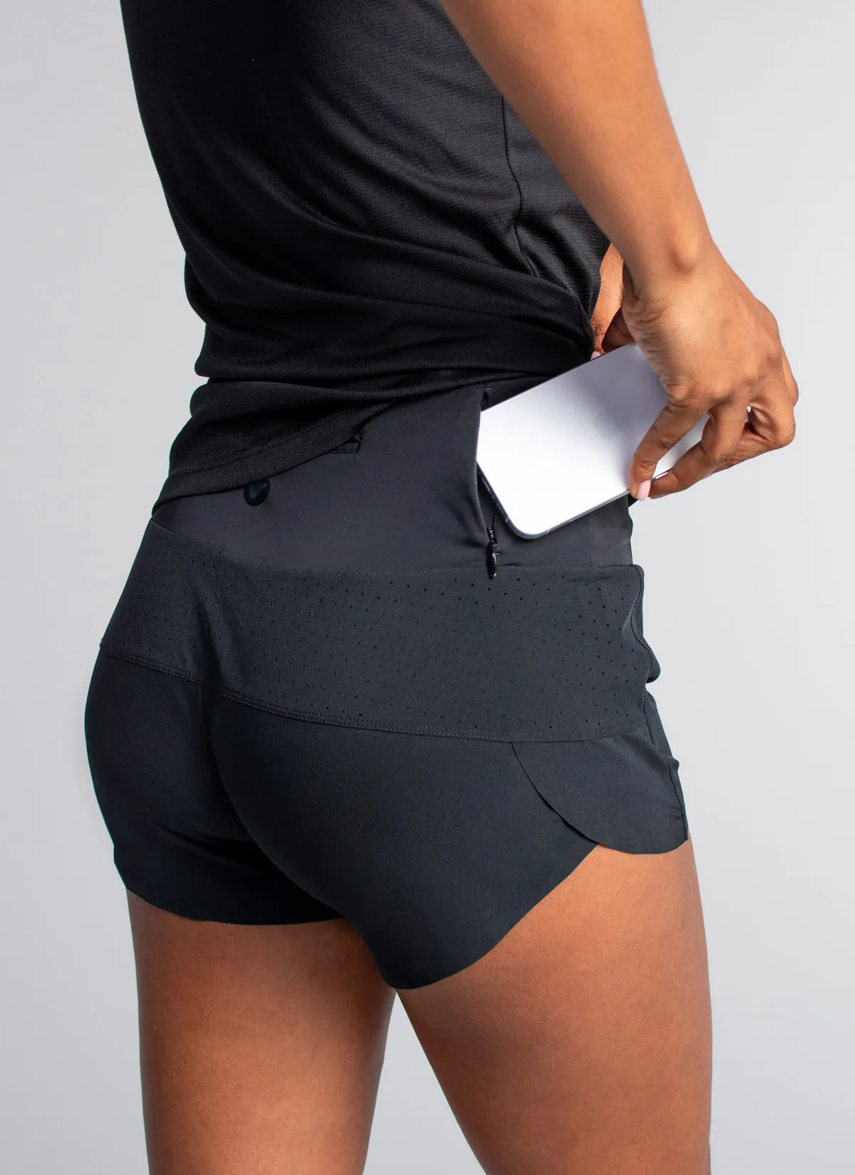 Women's Dry 4" Shorts - Black