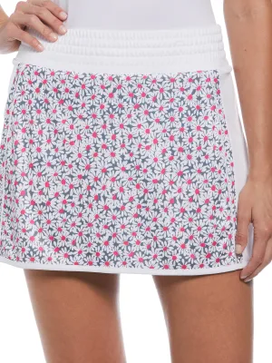 Women's Floral Print Tennis Skort