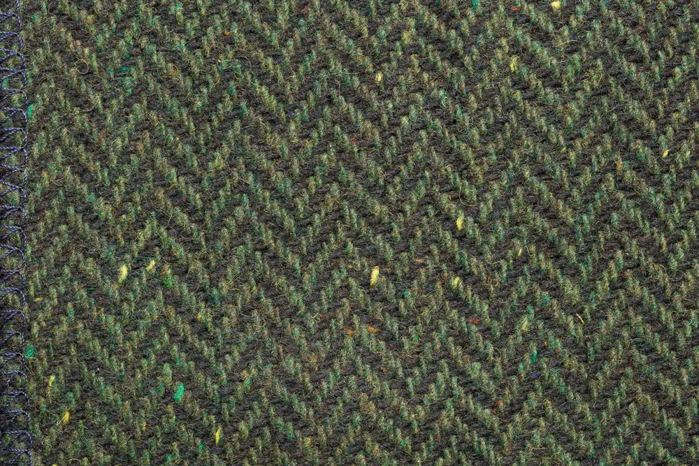 Women's Green Tweed Herringbone Waistcoat