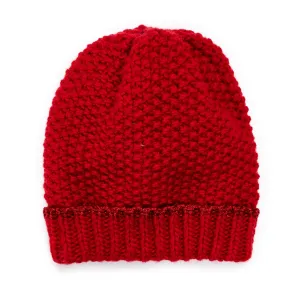 Women's Lurex Cuff Cap