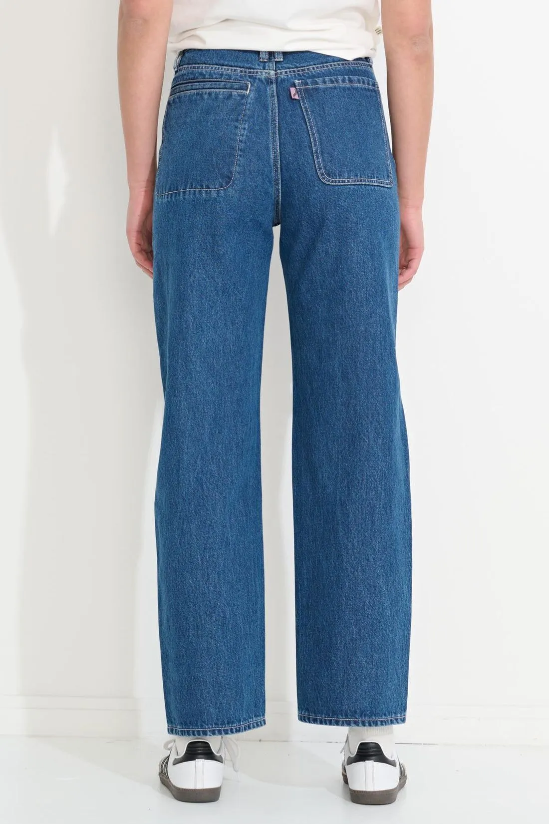 WOMEN'S MAKERS STRAIGHT JEAN - INDIGO