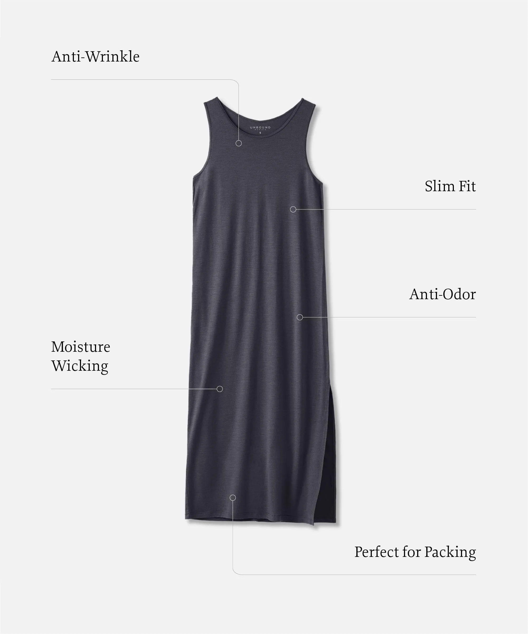 Women's Merino Travel Dress