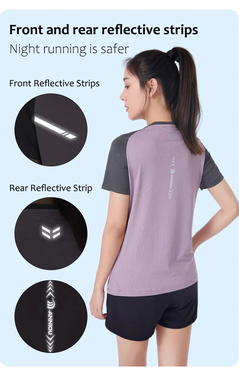 Women's Raw Yarn UV Protection Running T-Shirt