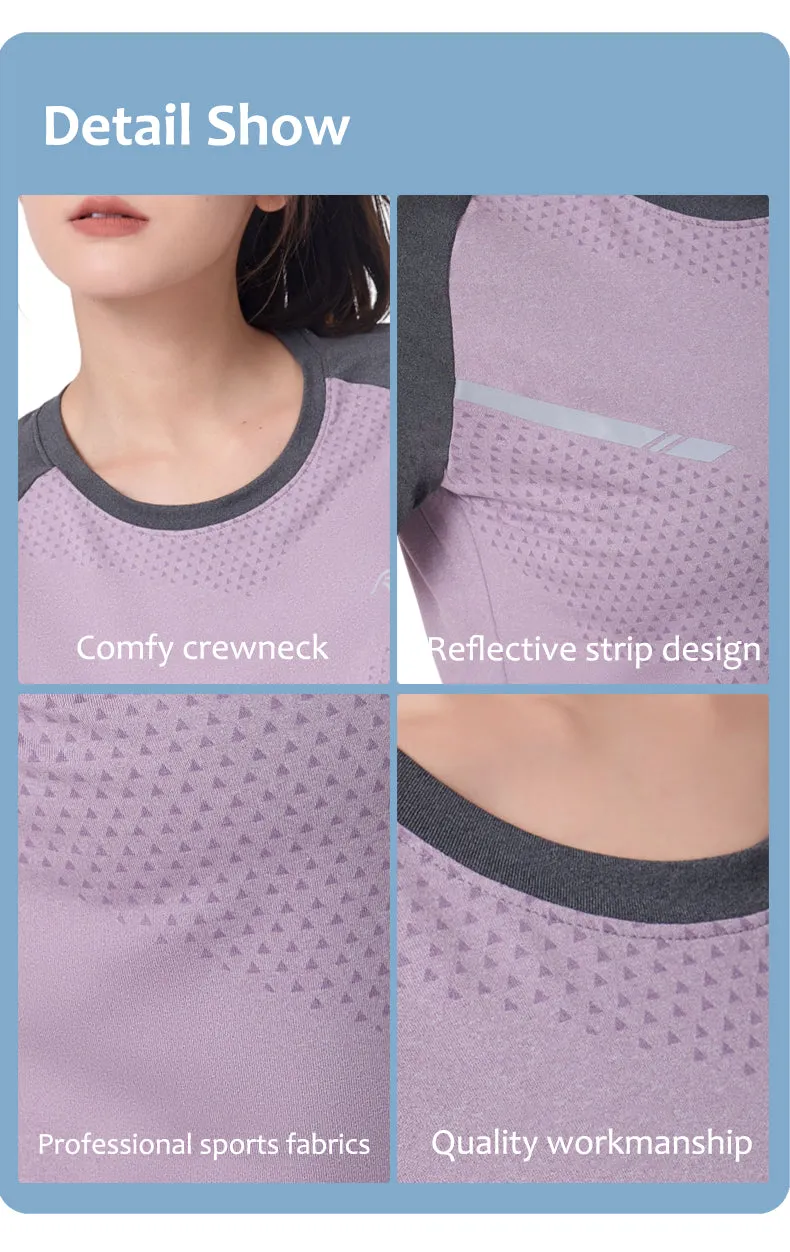 Women's Raw Yarn UV Protection Running T-Shirt
