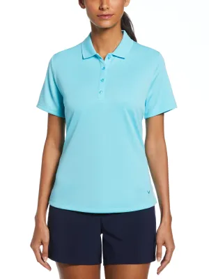 Womens Solid Swing Tech™ Polo