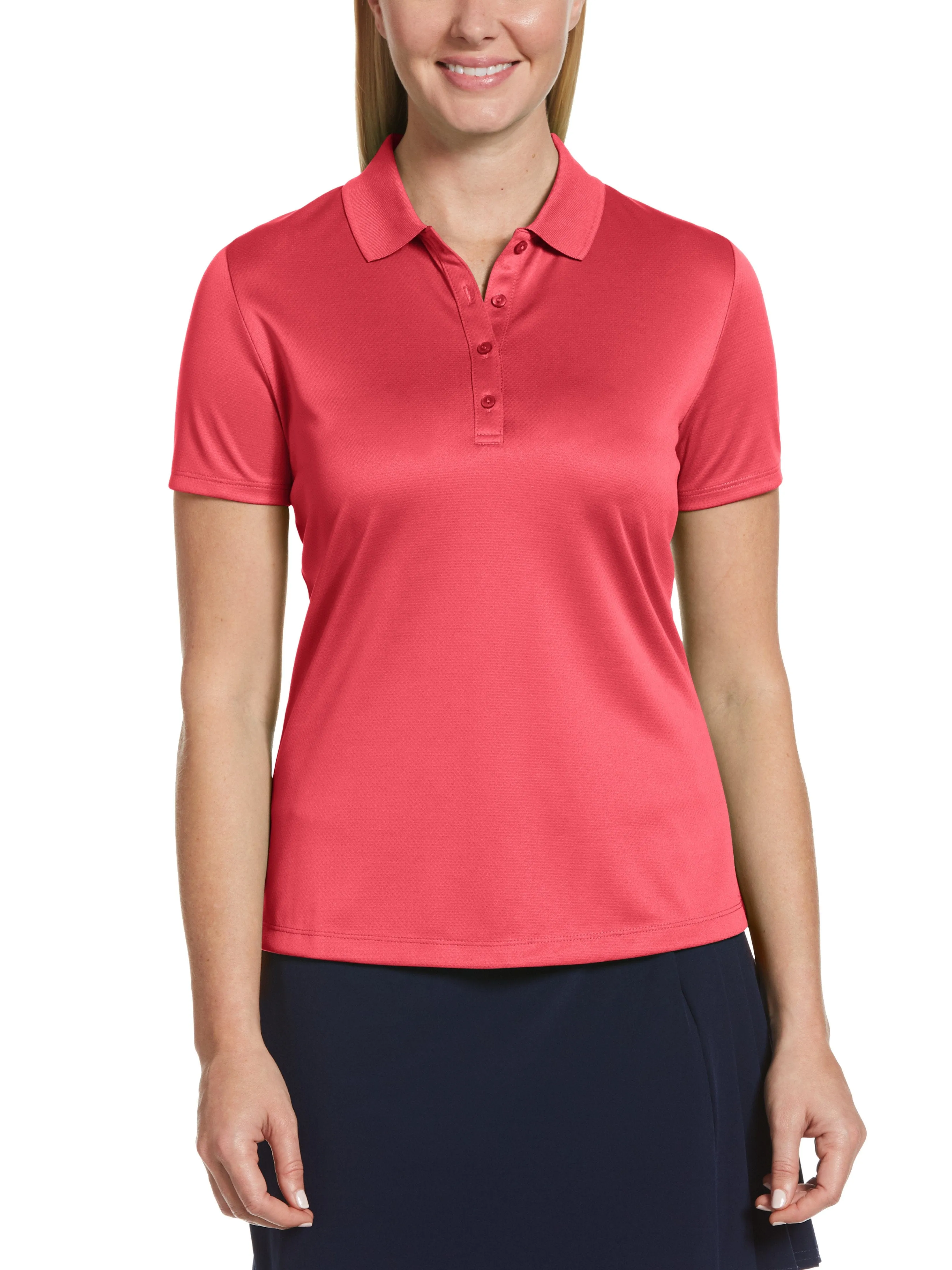 Womens Solid Swing Tech™ Polo