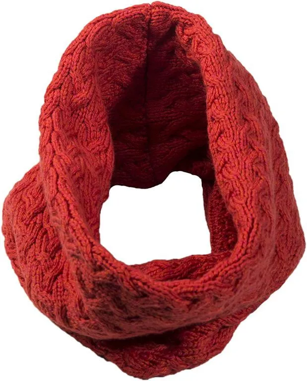 Women's Supersoft Merino Wool Full Circle Scarf by Aran Mills