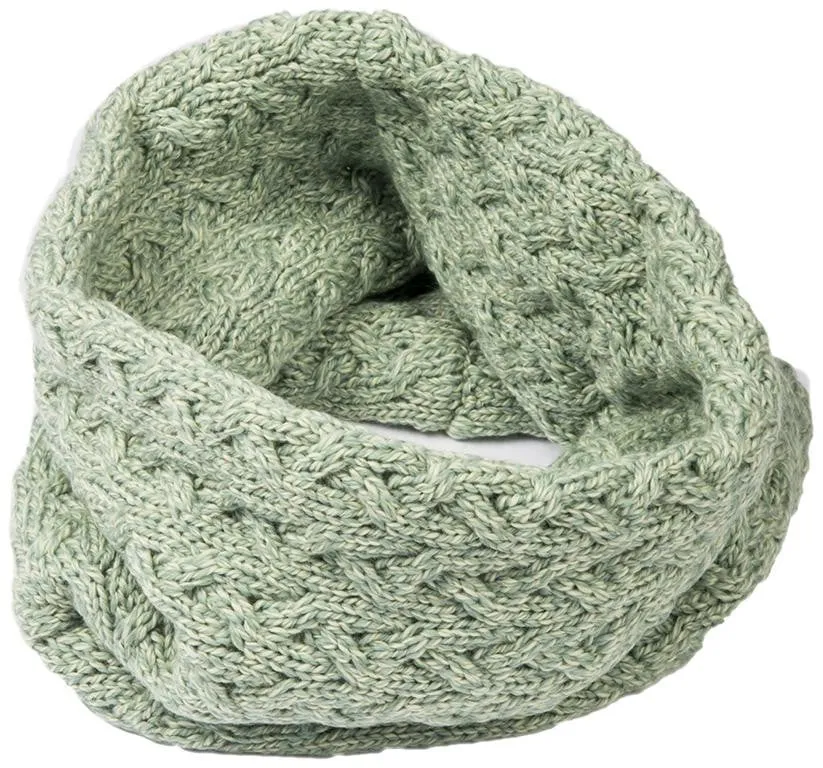 Women's Supersoft Merino Wool Full Circle Scarf by Aran Mills