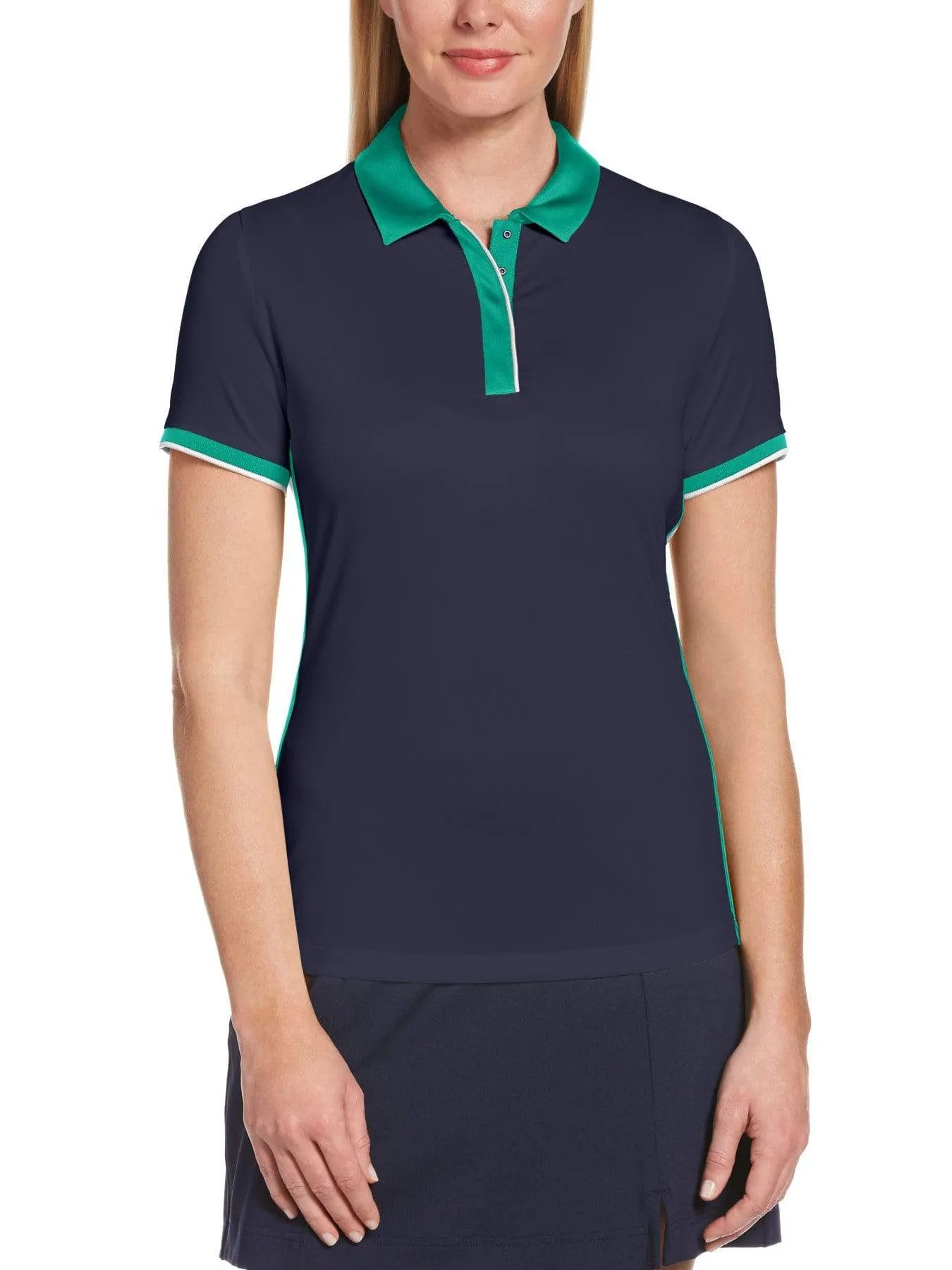 Womens Swing Tech™ Color Block Polo